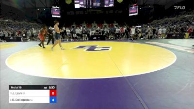 285 lbs Rnd Of 16 - Jacob Levy, GA vs Rocco Dellagatta, NJ