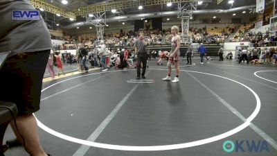 130 lbs Rr Rnd 1 - Jace Thompson, Red Ryder Wrestling Club vs Allison Hatcher, Midwest City Bombers Youth Wrestling Club