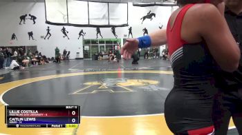 136 lbs Round 2 (16 Team) - LaJess Jordan, Frostburg Sate University vs Mallory Chunat, Hiram