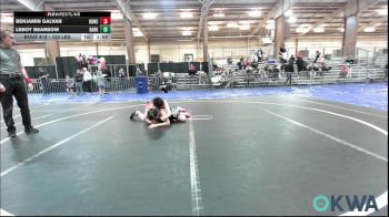 80 lbs Consi Of 8 #2 - McCoy Powell, All American Wrestling vs Ezra Criss, Spartan Mat Club