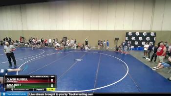 144 lbs Cons. Round 2 - Zack Butt, Ridgeline vs Oliver Russell, Unattached