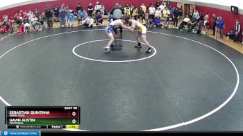 132 lbs Champ. Round 2 - Gavin Austin, Centennial vs Sebastian Quintana, Sierra Vista