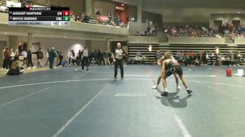 139 Championship Bracket Champ. Round 1 - Bryce Gerdes, Zumbrota-Mazeppa vs August Hartung, Stillwater