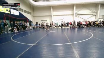 150 lbs Champ. Round 2 - Cael Crookston, Skyview vs Spartan Stradinger, Union
