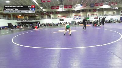 124 lbs Cons. Round 6 - Morgan Maschmann, Fort Hays State vs Annesley Day, Tiffin University