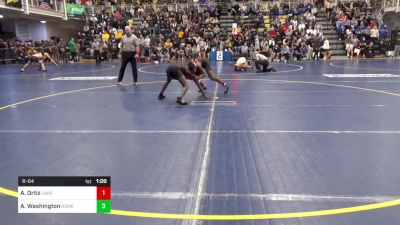 127 lbs R-64 - Adaias Ortiz, Lake Highland Prep-FL vs Adante Washington, Homewood Flossmoor-IL