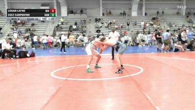 152 lbs Rr Rnd 3 - Logan Layne, Mavericks - HSB vs Colt Carpenter, Shamrock Wrestling Club Green - HSB