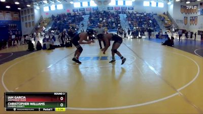 150 Blue Round 3 - Iam Garcia, Southwest Miami vs Christopher Williams, Camden County