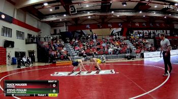 125 lbs Quarterfinal - Stevo Poulin, Northern Colorado vs Mack Mauger, Missouri