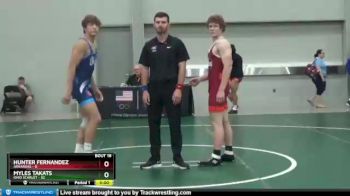 170 lbs 2nd Wrestleback (16 Team) - Hunter Fernandez, Arkansas vs Myles Takats, Ohio Scarlet