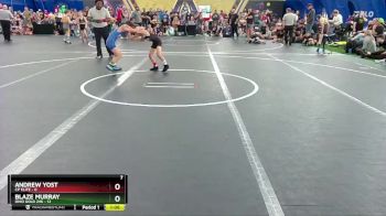 56 lbs Round 4 (8 Team) - Blaze Murray, Ohio Gold 24k vs Andrew Yost, CP Elite