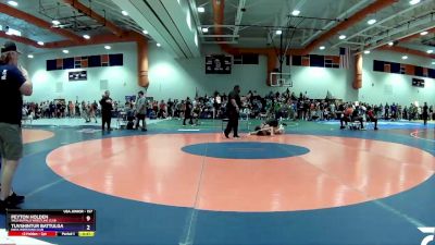 157 lbs Champ. Round 1 - Peyton Holden, Wild Buffalo Wrestling Club vs Tuvshintur Battulga, NOVA Wrestling Club