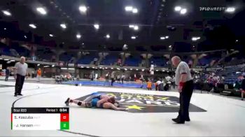 126 lbs Cons. Semi - Jake Hanson, Hersey vs Steven Kaszuba, Naperville Central