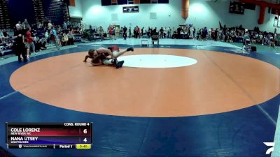 175 lbs Cons. Round 4 - Cole Lorenz, New River WC vs Nana Utsey, Unattached