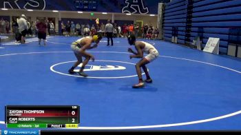 126 lbs Cons. Round 1 - Zaydin Thompson, Callaway vs Cam Roberts, Troup