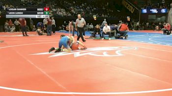 138 Class 2 lbs Quarterfinal - Leon Lungu, Maplewood-Richmond Hts. vs Logan Banker, Moberly