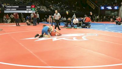 138 Class 2 lbs Quarterfinal - Leon Lungu, Maplewood-Richmond Hts. vs Logan Banker, Moberly