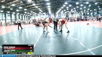 140 lbs Rd# 2 10:30am Friday - Knox Verbais, Mat Assassins vs Colten Jones, Ranger WC