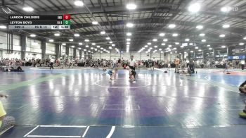 60 lbs Round Of 16 - Landon Childers, Indiana Outlaws Red - EL vs Leyton Boyd, PA Revival - EL