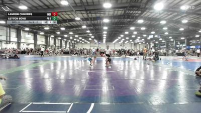 60 lbs Round Of 16 - Landon Childers, Indiana Outlaws Red - EL vs Leyton Boyd, PA Revival - EL