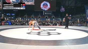 100 lbs Champ. Rd Of 16 - Jackson Taylor, Kentucky vs Symon Woods, Illinois