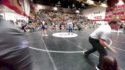 285 lbs Quarterfinal - Xakery Aleman, Lyman vs Anker Stewart, Cody