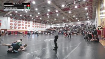 120 lbs Champ. Round 1 - John Todhunter, Teays Valley vs Henry Smith, Strongsville