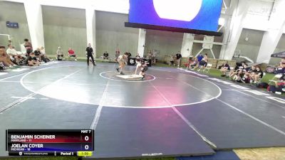 126 lbs Placement Matches (8 Team) - Benjamin Scheiner, Maryland vs Joelan Coyer, Michigan