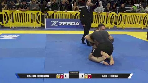 Jacob Lee Brown vs Jonathan Riddensdale 2025 Pan IBJJF Jiu-Jitsu No-Gi Championship