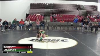 55 lbs Round 2 (8 Team) - Ronin Webber, Beast Mode vs Liam Ferguson, Minions Green (GA)