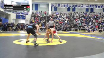 138 lbs Champ. Round 3 - Logan Siwa, Ayersville vs Myer Kirian, Mohawk
