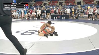 113 lbs Champ. Rd Of 64 - Isaac Showalter, Illinois vs Xander Webber, Ohio