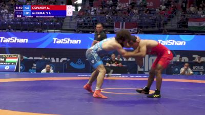 65 kg Qualif. - Adil Ospanov, Kazakhstan vs Ismail Musukaev, Hungary