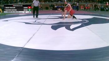 D4-113 lbs Champ. Round 1 - Dalton Savoie, Rudyard vs Zach Taylor, Clinton