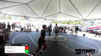 132 lbs Consi Of 32 #2 - Kyros Kelaidis, Cdm vs Osvaldo Mendoza, Jedi WC