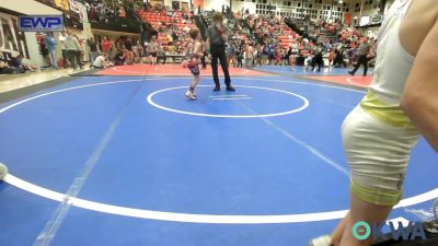 55 lbs Consi Of 4 - Achilles Davie, Salina Wrestling Club vs Jack Crain, Skiatook Youth Wrestling