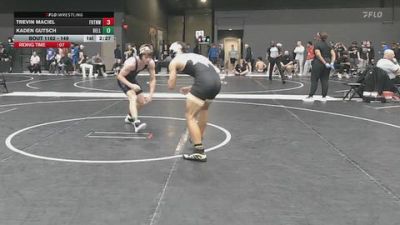 149 lbs Champ. Round 2 - Trevin Maciel, Fort Hays Tech Northwest vs Kaden Gutsch, Bellevue