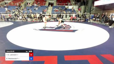 175 lbs Cons 32 #2 - Eli Leonard, WI vs Braxten Westendorf, IA