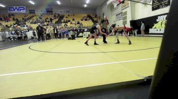 86 lbs 3rd Place - Carson Egburt, Jay Junior High vs Holden Callihan, Jay Junior High