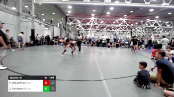 108 lbs Final - Richard DeLorenzo, Shore Thing WC vs Justin Farnsworth, Lion's Den Young Bucks