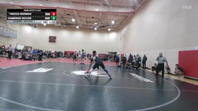 190 lbs Champ. Round 1 - Rocco Redmon, Dundee vs Cameron Taylor, Marysville