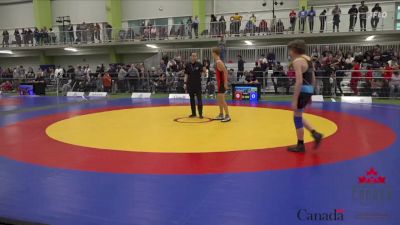 52kg Cons. Round 1 - Evan Murenko, Independent WC vs Zachary`s Demers, Sackville WC