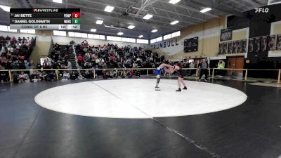 120 lbs Consi Of 8 #2 - Jai Bette, Pomperaug/Watwn/Naug vs Daniel Goldsmith, West Haven
