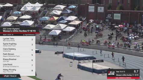 2026 AAU Junior Olympic Games - Youth Girls' 400m Hurdles, Prelims 10 - Age 17-18