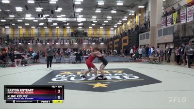 106 lbs Round 1 - Easton Enyeart, Moen Wrestling Academy vs Kline Kiburz, Moen Wrestling Academy