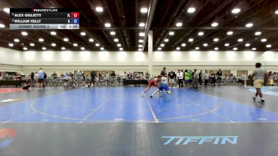 132 lbs Champ. Round 2 - Alex Giglietti, FL vs William Kelly, IL