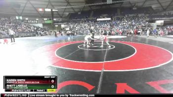 71 lbs Champ. Round 1 - Rhett LaBelle, Big Cat Wrestling Club vs Kaiden Smith, Hoquiam Jr. Grizzly Wrestling Club