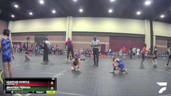 50 lbs Placement (4 Team) - Brayden Ferman, Team Palmetto vs Huntlee Myrtle, ARES Red