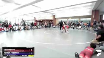 83 lbs Round 1 - Peyton Friedman, NOVA Wrestling Club vs David Knight, Smith Mountain Lake Wrestling Club