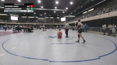 135 lbs Quarterfinal - Nathaniel Handy, Glenville vs Landen Leiendecker, Mechanicsville